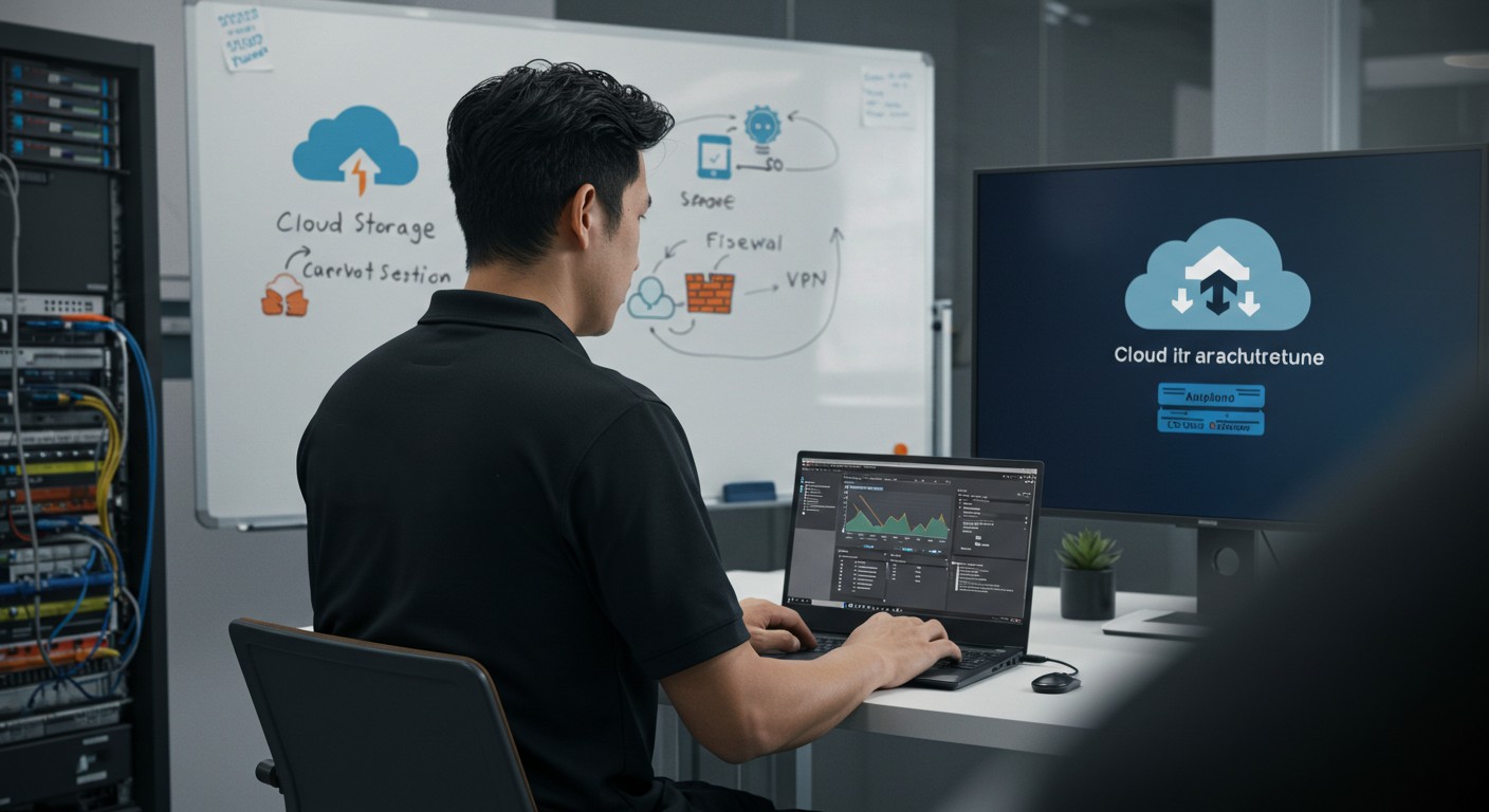 Cloud infrastructure setup for small business in Auckland by IT service provider