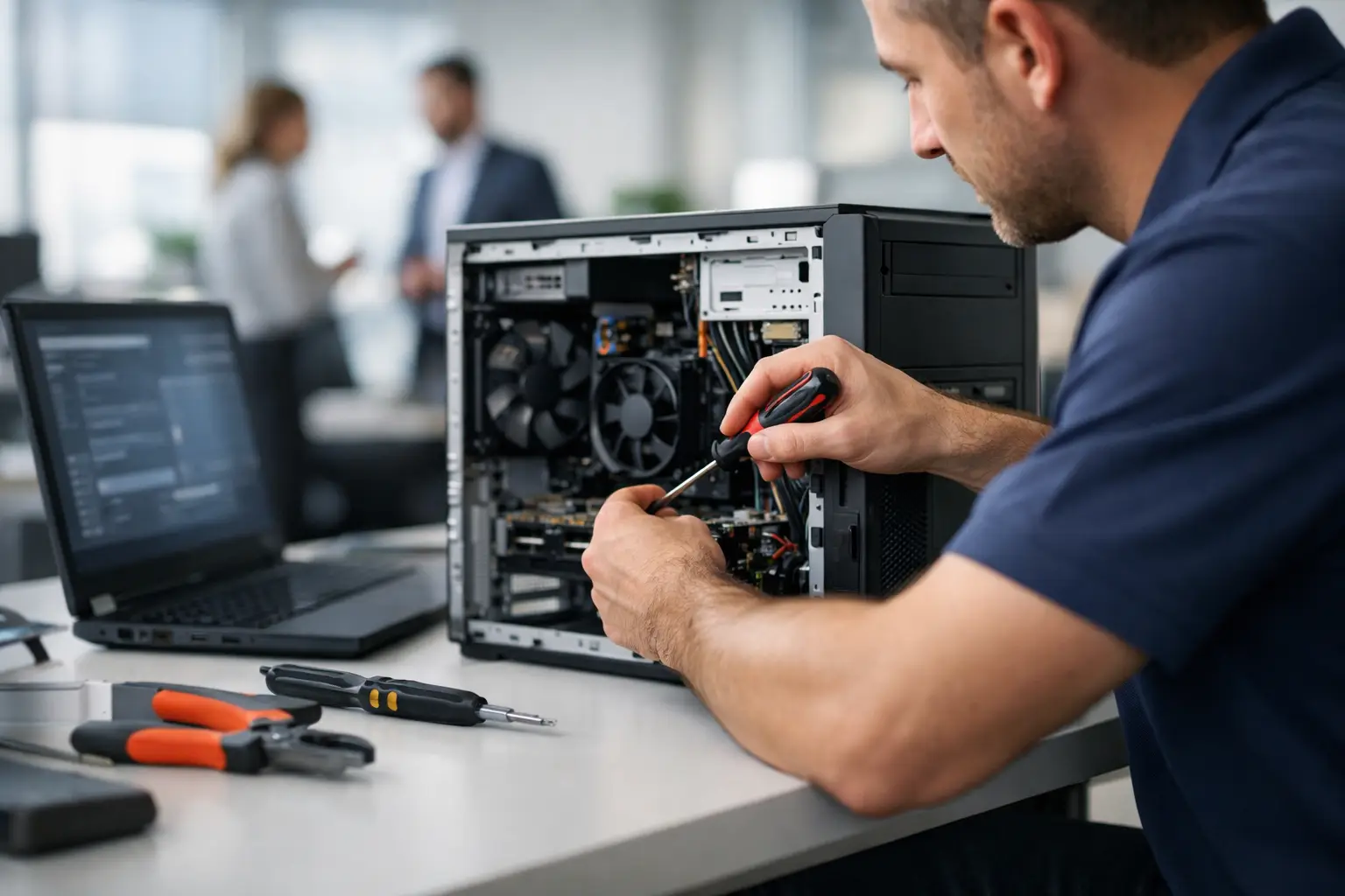 Computer Repair for Business That Cuts Downtime