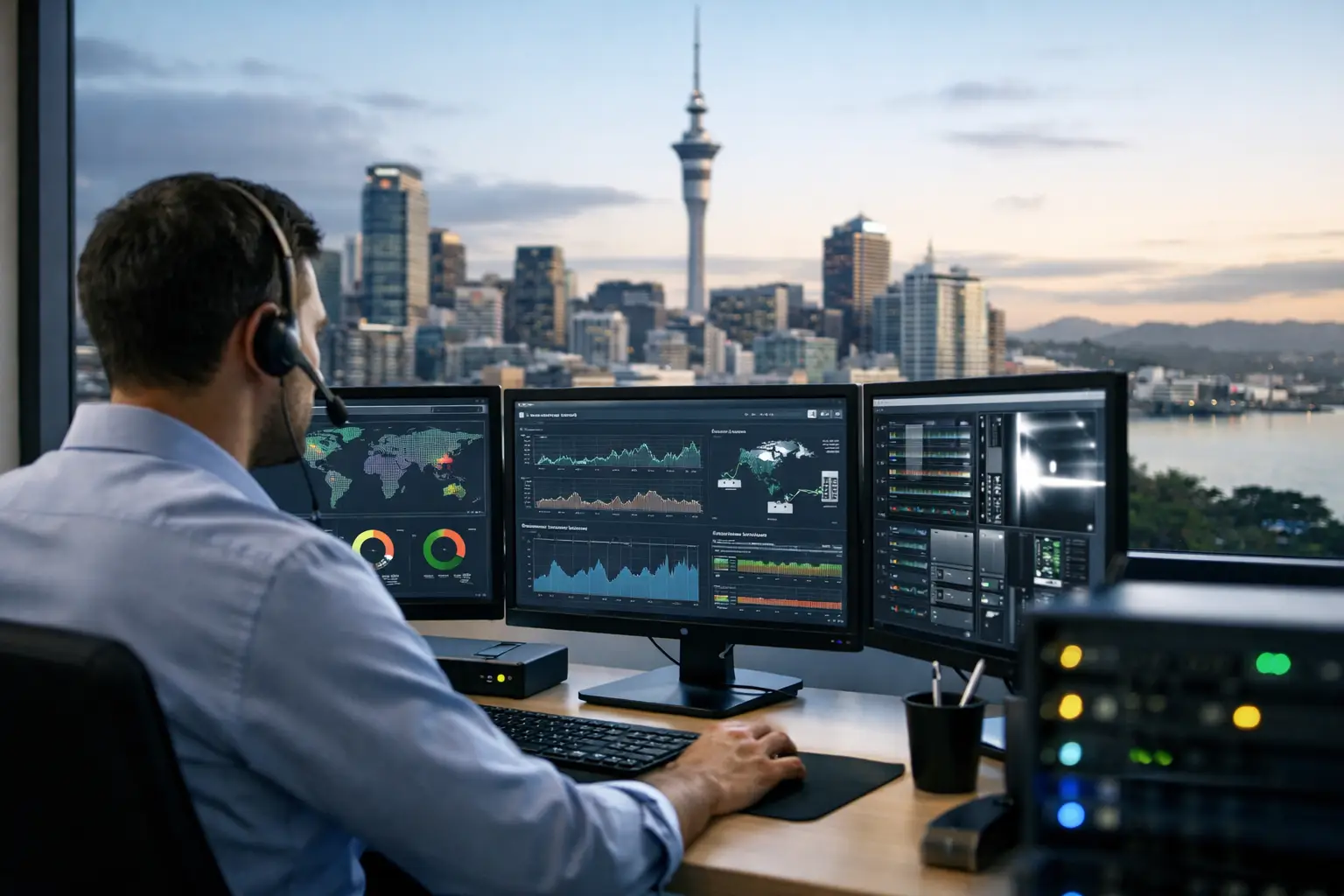 Auckland Managed Network Monitoring That Prevents Downtime