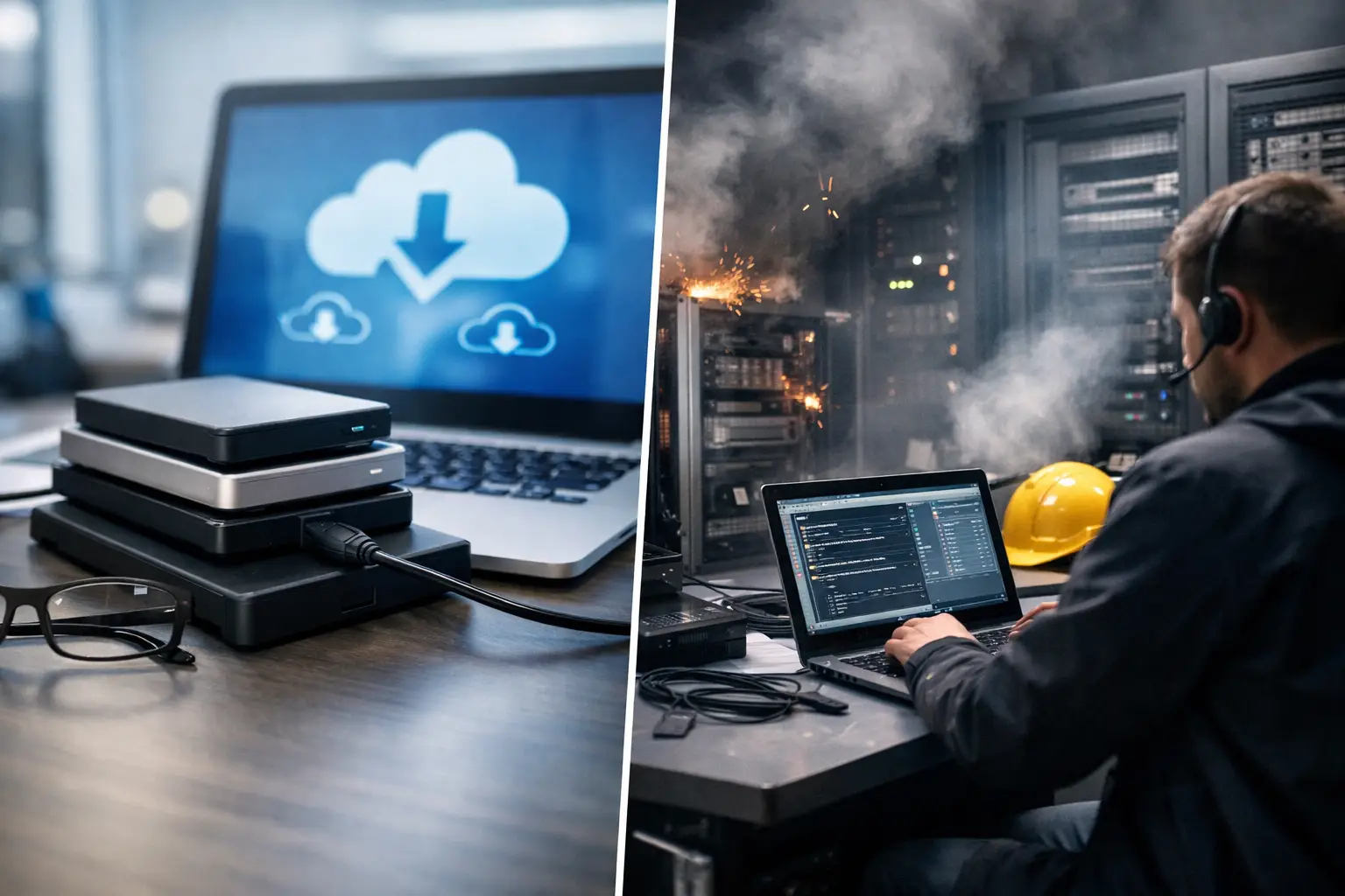 Business Backup vs Disaster Recovery Explained