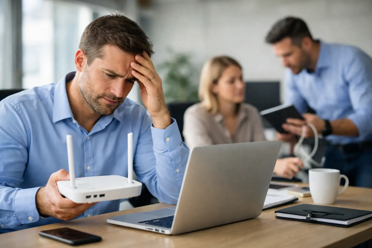 Slow Office WiFi Troubleshooting for Businesses
